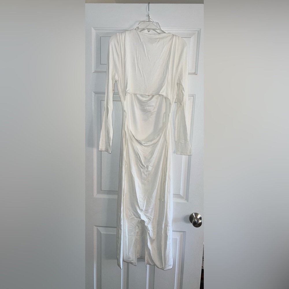Princess Polly Nolan Midi Dress in White Size 8 New with tag - Picture 7 of 12